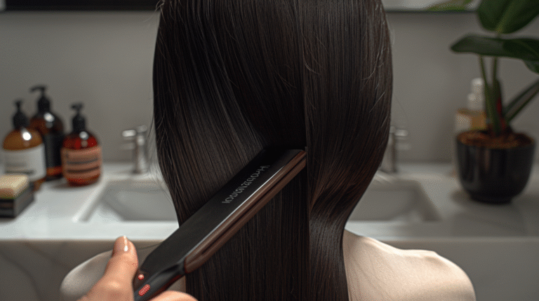 prostowanie włosów